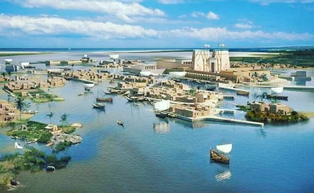 As várias inundações globais na Terra foram causadas pelas águas de Tiamat. 5