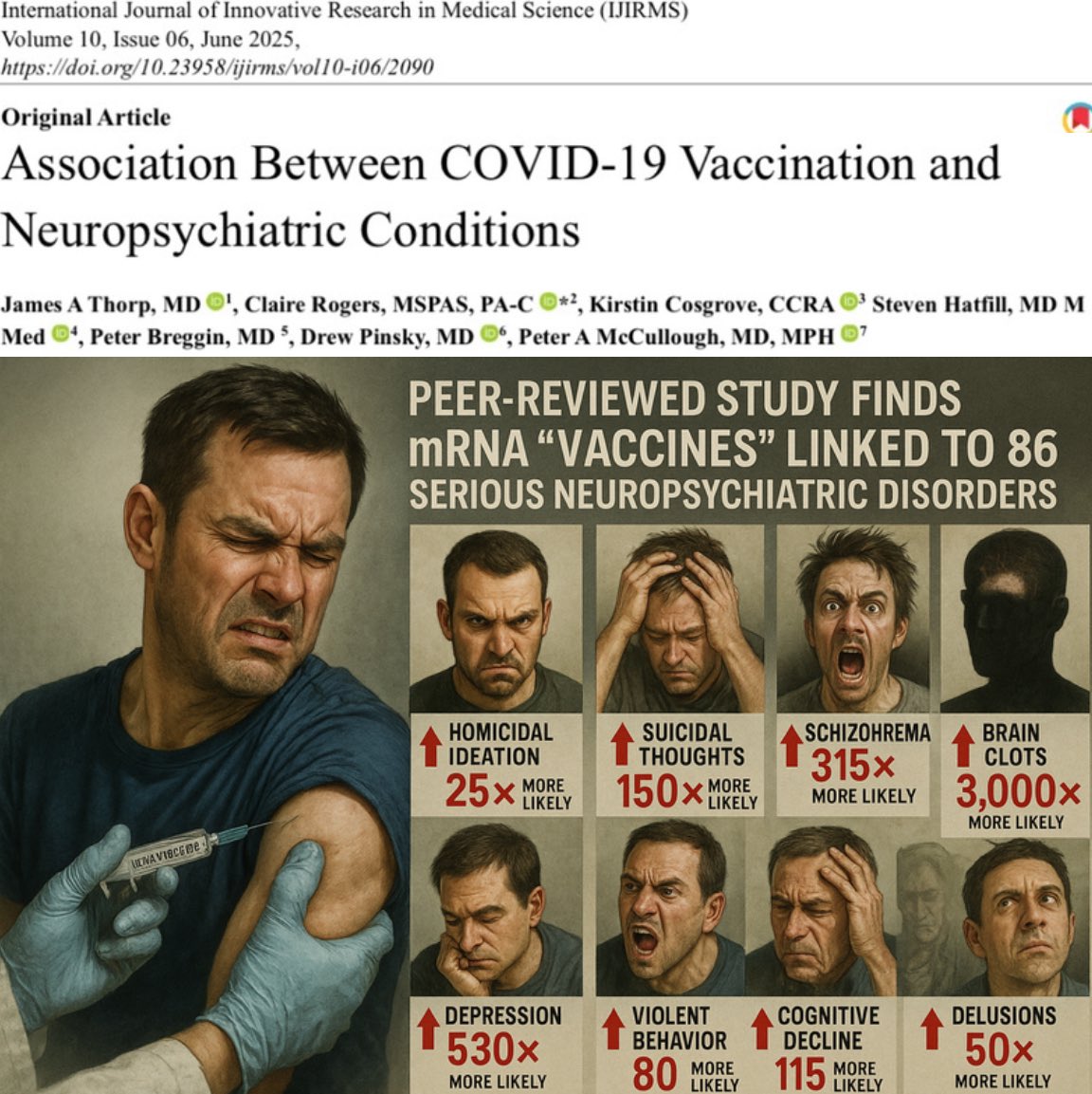 A CIA criou um programa secreto para envenenar milhões de pessoas por meio de vacinas, alimentos e água potável. 6