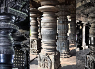 Os antigos templos de Hoysaleswara e Chennakeshava na Índia foram construído com máquinas avançadas?