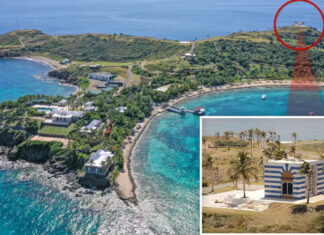 A base subterrânea secreta sob a “Ilha dos pedófilos” de Epstein e Maxwell.
