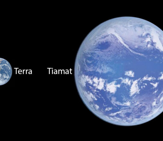 Ocorreram várias inundações globais na Terra causadas pelas águas de Tiamat.