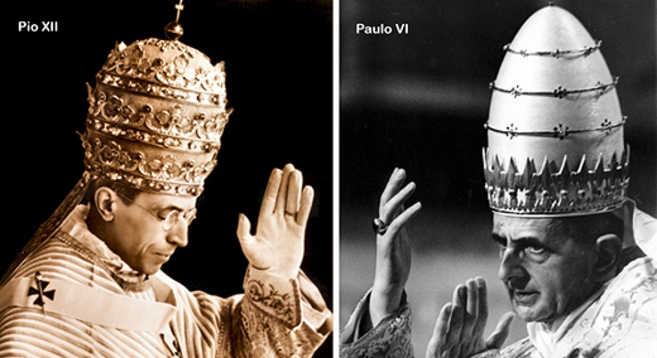 O Concílio Vaticano II e a entronização de Lúcifer na Capela Paulina no Vaticano. 3