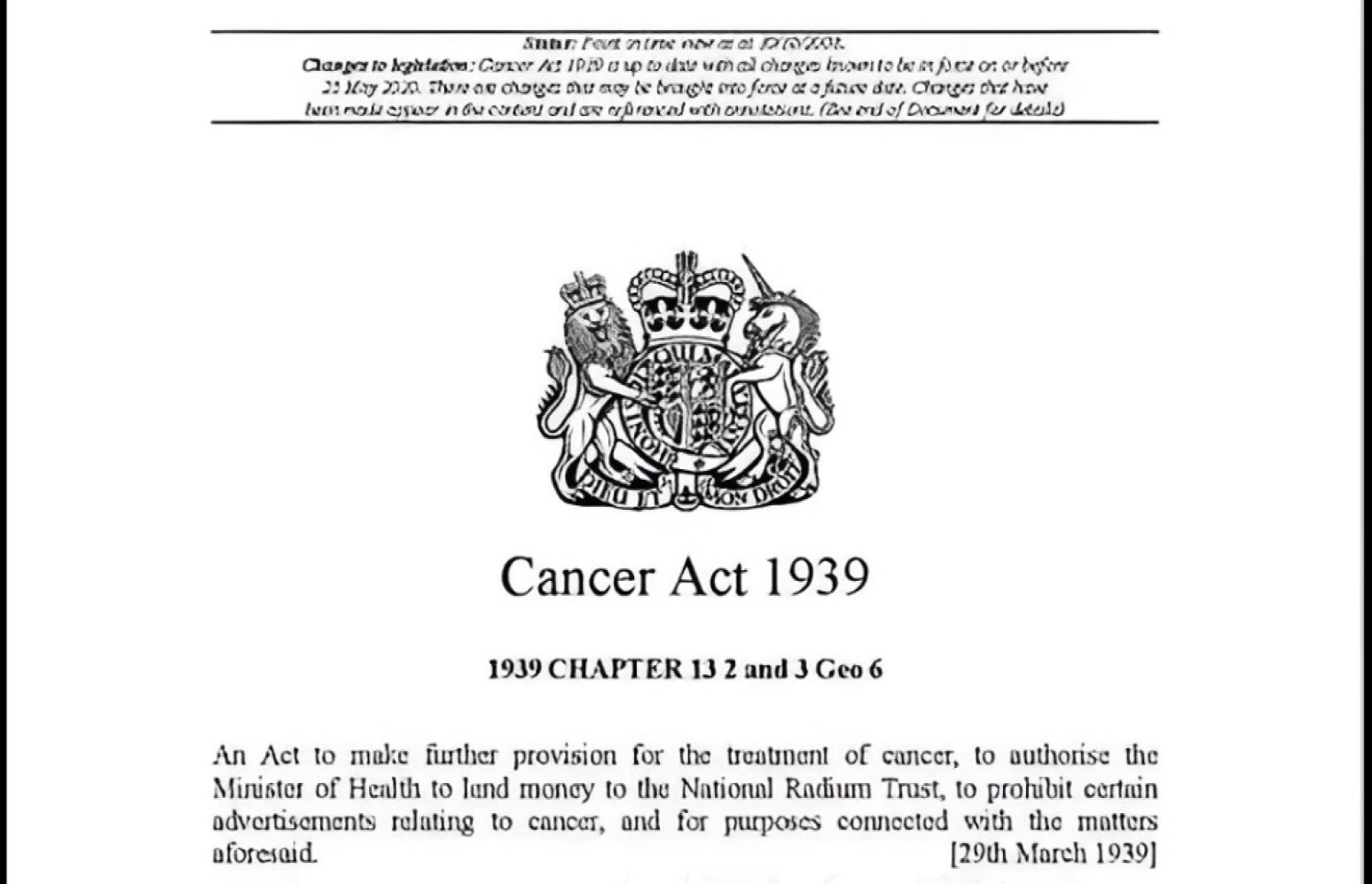 Você sabia que existe uma lei de 1939 que tornou ILEGAL curar o câncer? 9