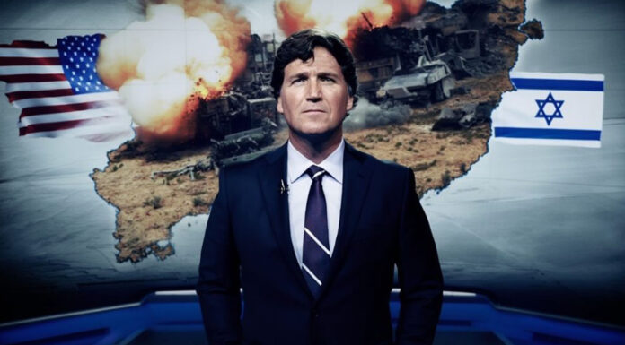 Tucker Carlson disse que Israel atacou seis países do Oriente Médio e culpou o Irã.
