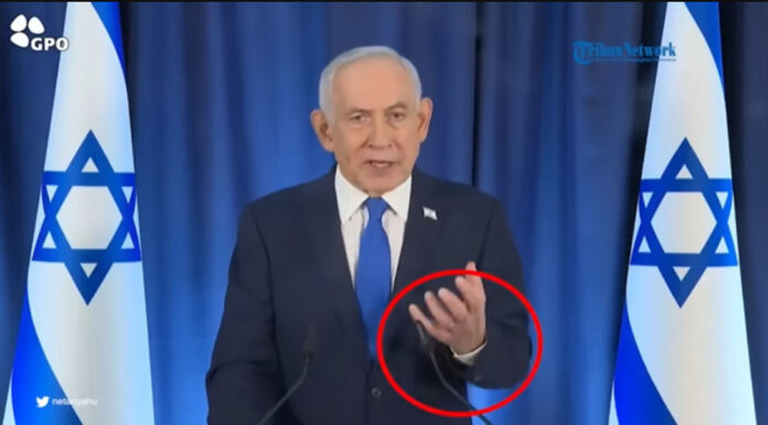 Vídeo de IA de Netanyahu com 6 dedos: A mídia iraniana e chinesa noticiou que o primeiro-ministro israelense está morto.
