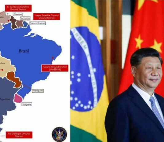 China montou bases militares secretas no nordeste do Brasil, diz relatório dos EUA.