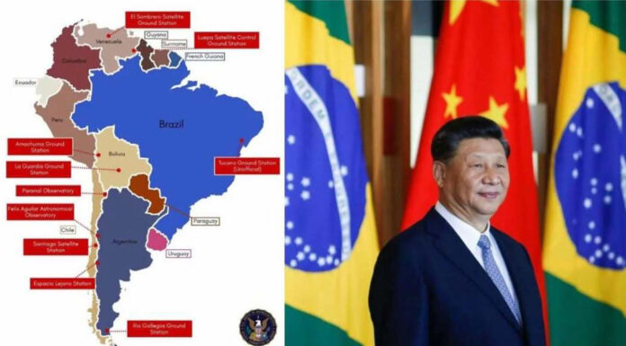 China montou bases militares secretas no nordeste do Brasil, diz relatório dos EUA.