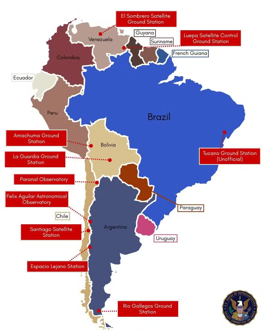 China montou bases militares secretas no nordeste do Brasil, diz relatório dos EUA.
