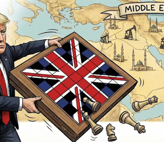 Trump vira o tabuleiro de xadrez geopolítico e a Grã-Bretanha finalmente encontra uma guerra da qual não gosta.