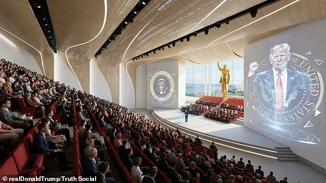 O design da futura biblioteca presidencial de Donald Trump é espetacular! 3