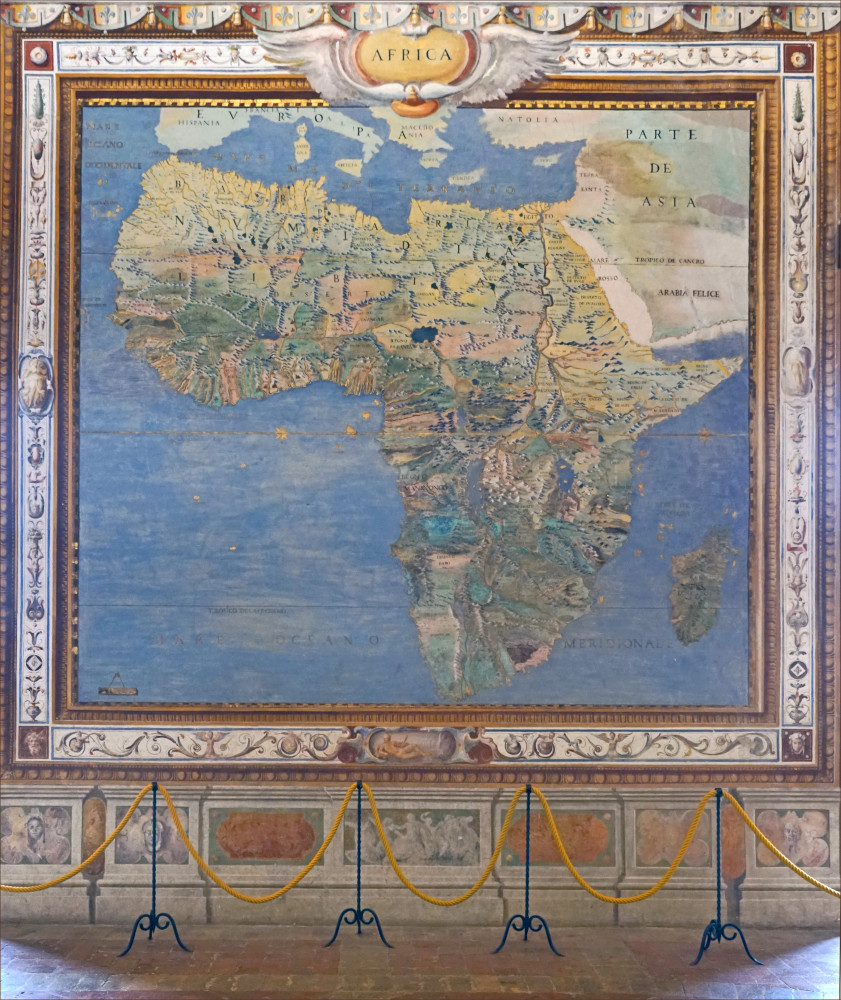 Os mapas da Villa Farnese do século XVI e planos para uma Nova Ordem Mundial. 3