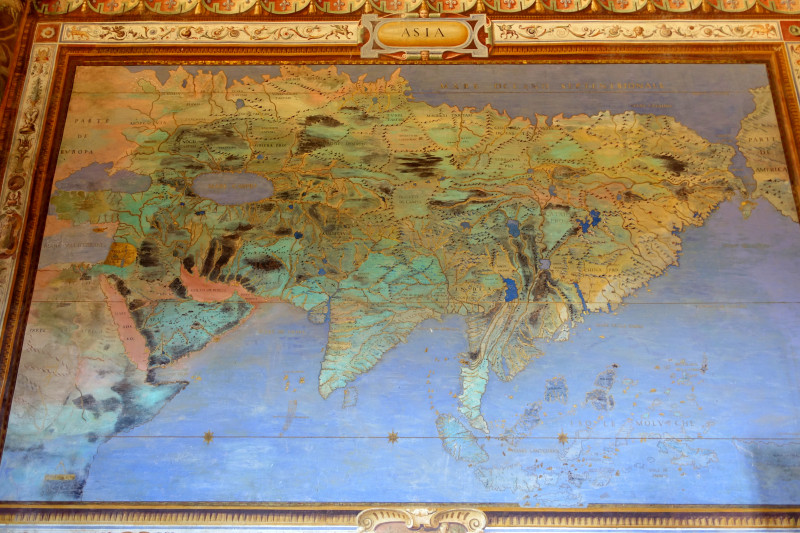 Os mapas da Villa Farnese do século XVI e planos para uma Nova Ordem Mundial. 5