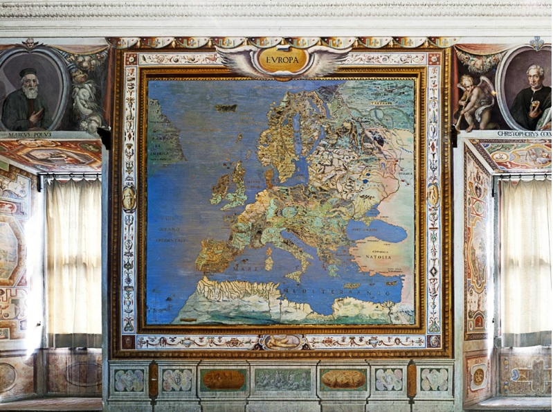 Os mapas da Villa Farnese do século XVI e planos para uma Nova Ordem Mundial. 7