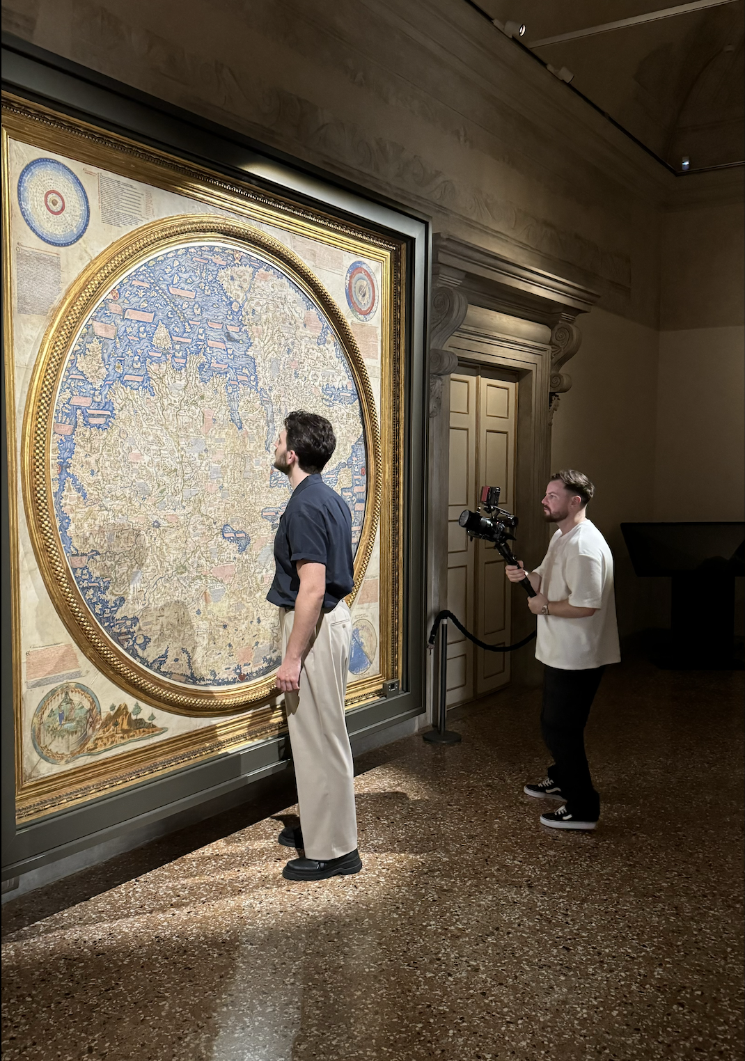 O misterioso mapa-múndi medieval do cartógrafo veneziano Fra Mauro que intriga os estudiosos modernos. 9