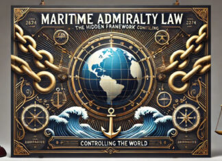 Direito Marítimo do Almirantado: A estrutura oculta que controla o mundo.