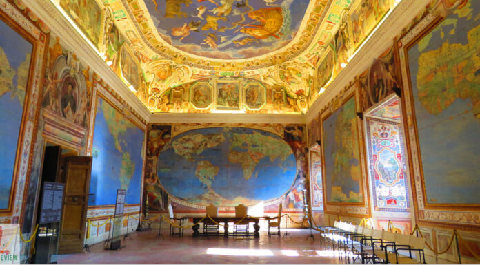 Os mapas da Villa Farnese do século XVI e planos para uma Nova Ordem Mundial.