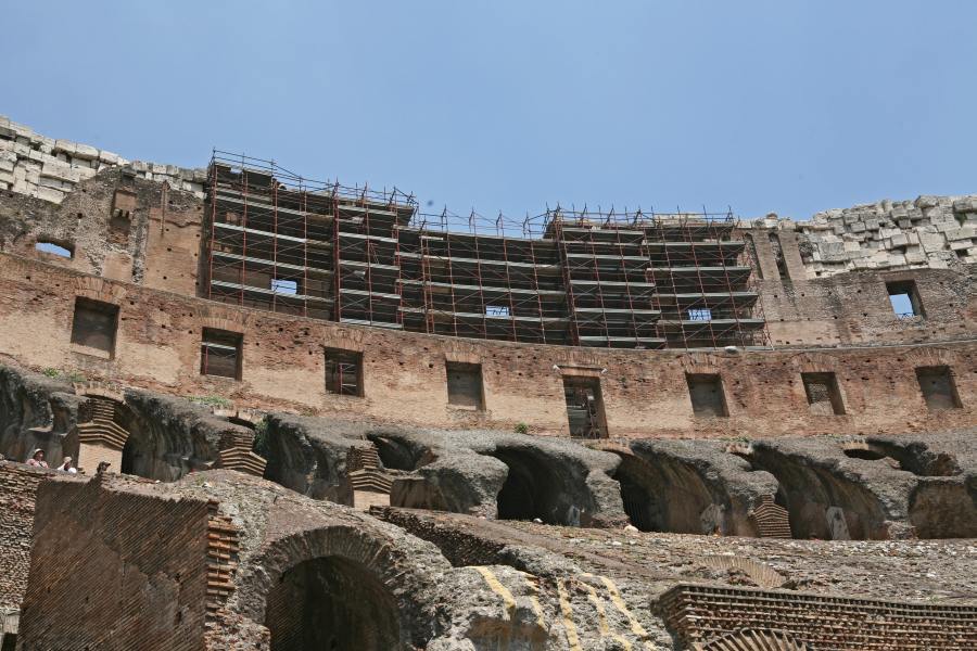 O Coliseu de Roma foi construído no Renascimento? 8