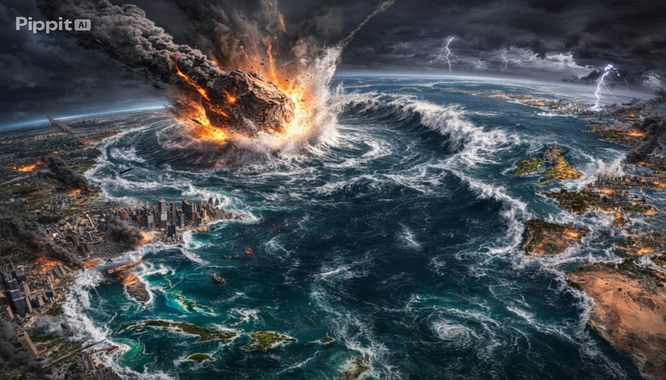 Um megatsunami destruiu a Grande Tartária e os mamutes na Sibéria. 1