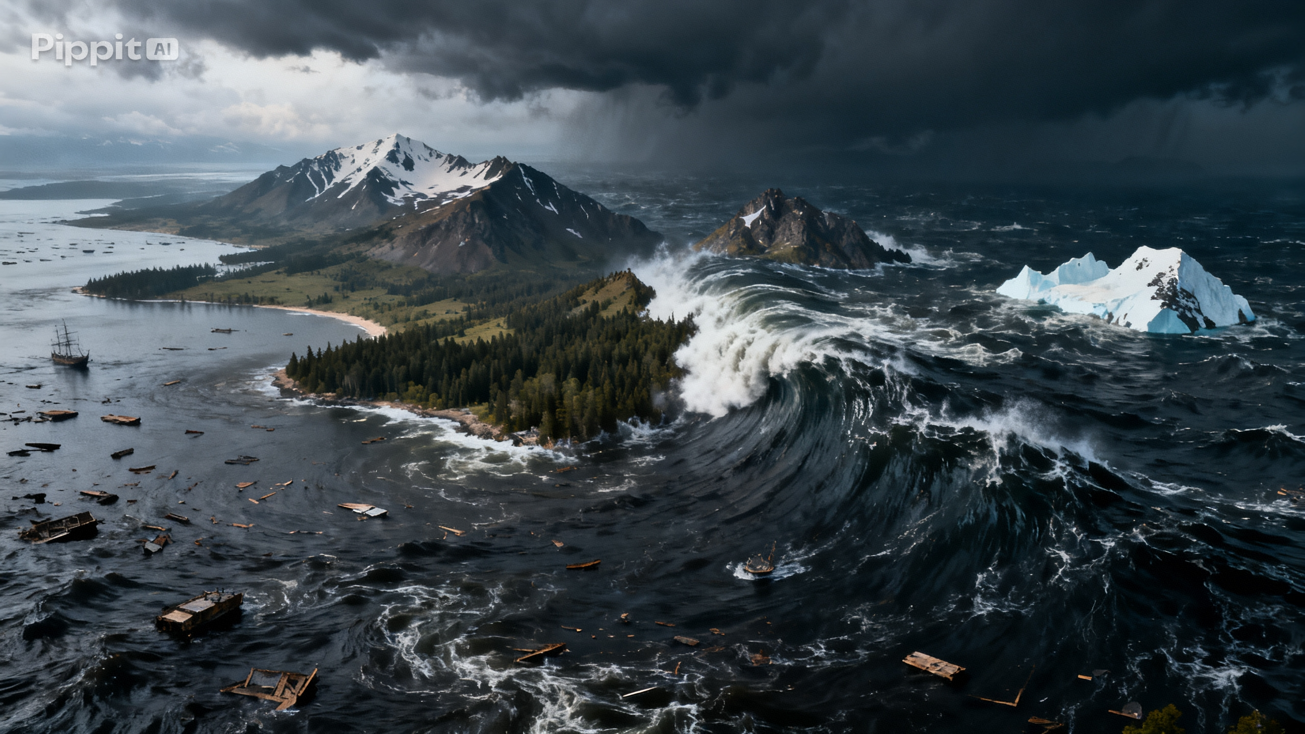 Um megatsunami destruiu a Grande Tartária e os mamutes na Sibéria. 3