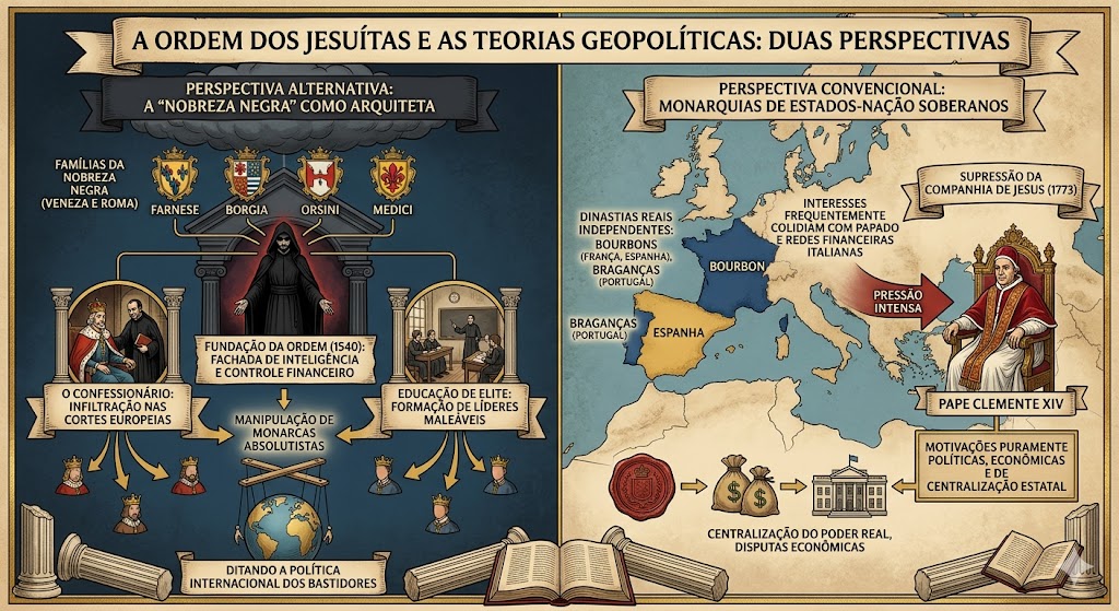 A rede de poder oculta: A supressão Jesuíta, a gênese dos Illuminati e o financiamento da dinastia Rothschild. 1