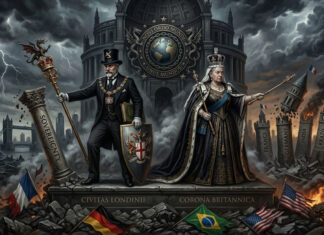 O plano da City de Londres e Coroa Britânica para derrubar nações soberanas e criar um governo mundial.