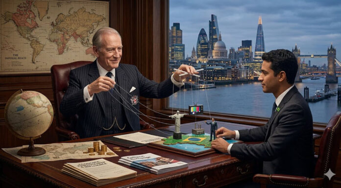 Como a City de Londres e Império Britânico usam o “soft power” para controlar o Brasil?