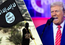 Trump está destruindo o grupo terrorista islâmico ISIS, uma criação da CIA e Israel.