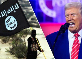 Trump está destruindo o grupo terrorista islâmico ISIS, uma criação da CIA e Israel.