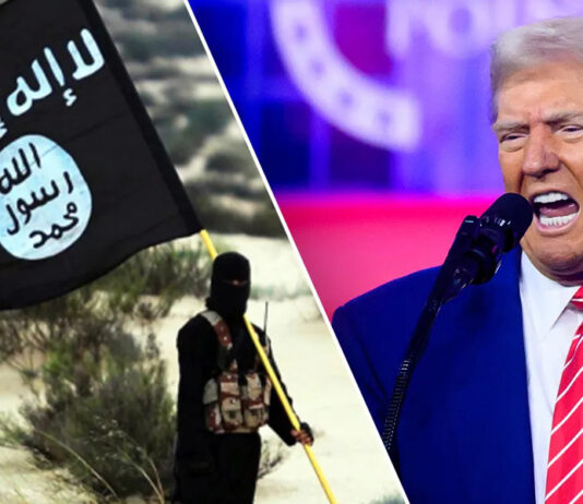 Trump está destruindo o grupo terrorista islâmico ISIS, uma criação da CIA e Israel.