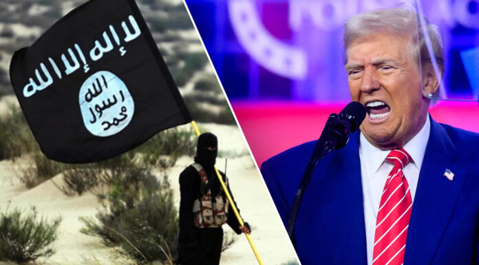 Trump está destruindo o grupo terrorista islâmico ISIS, uma criação da CIA e Israel.