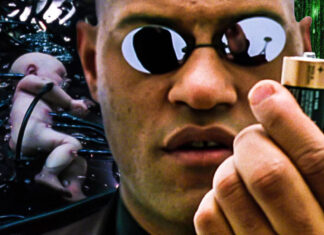A Matrix parasitária usa as pessoas como “baterias”.