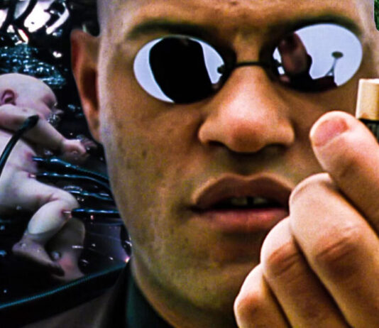 A Matrix parasitária usa as pessoas como “baterias”.