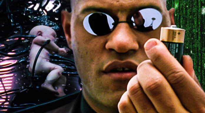 A Matrix parasitária usa as pessoas como “baterias”.