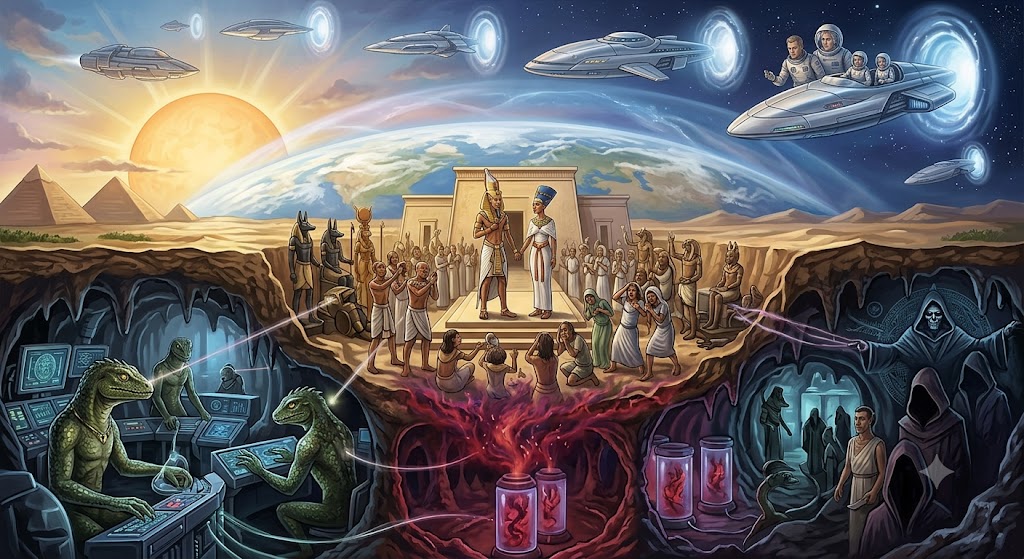 A revolta religiosa de Akhenaton e o legado oculto dos kingu na Terra. 8