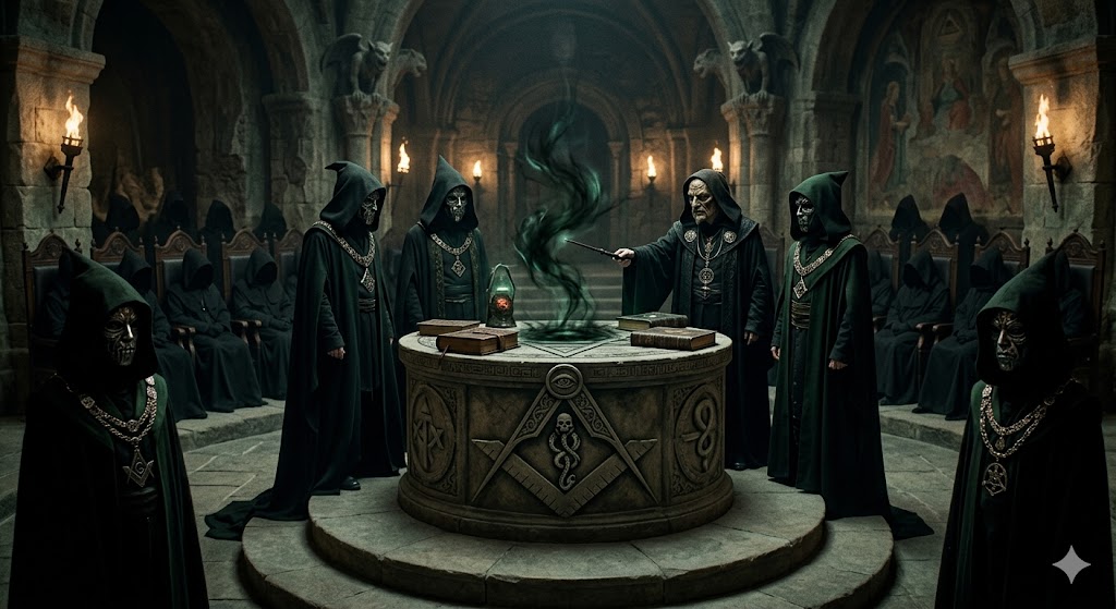 Os bruxos e trouxas de Harry Potter e sua relação com os maçons e profanos da realidade. 11