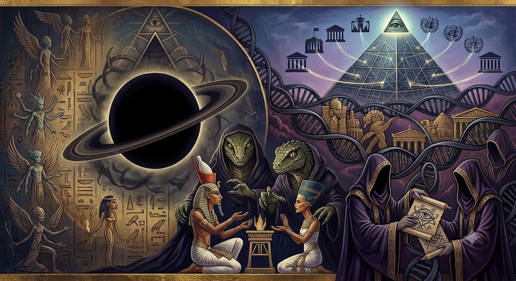 A revolta religiosa de Akhenaton e o legado oculto dos kingu na Terra. 14