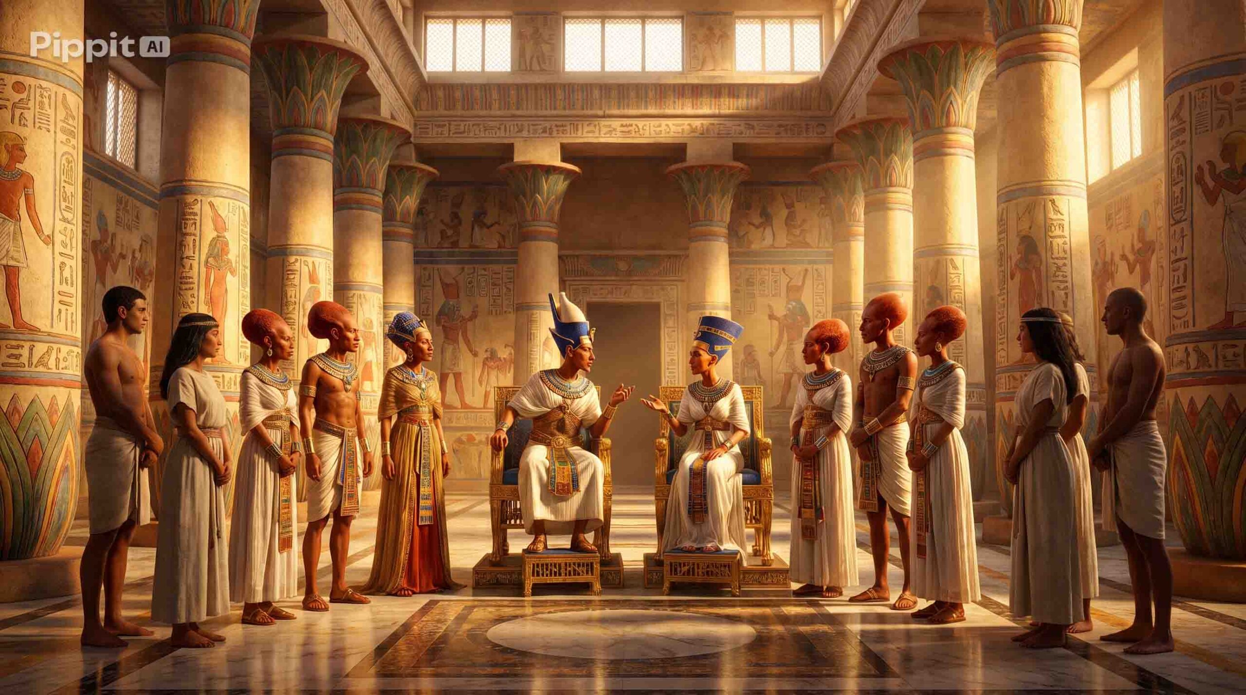 A revolta religiosa de Akhenaton e o legado oculto dos kingu na Terra. 11