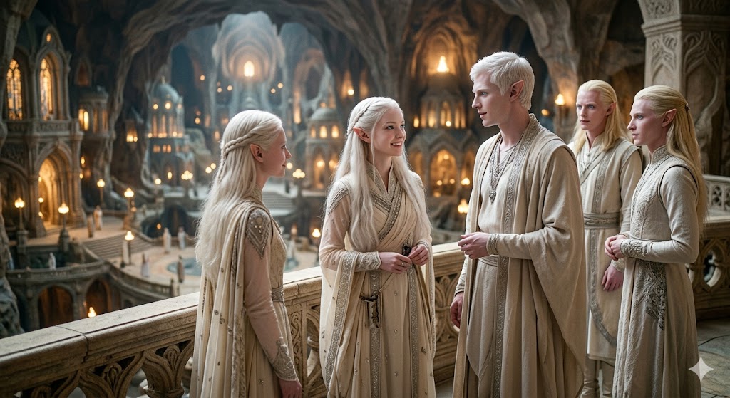 Muito além da Terra-Média de Tolkien: Os Solatianos e Agarthianos são elfos de verdade. 8