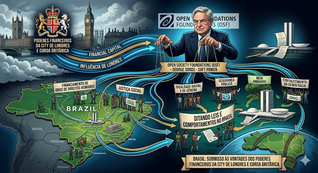 O exército de ONGs financiadas por George Soros destruíram a soberania brasileira. 8