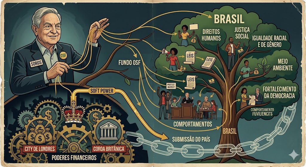 O exército de ONGs financiadas por George Soros destruíram a soberania brasileira. 6