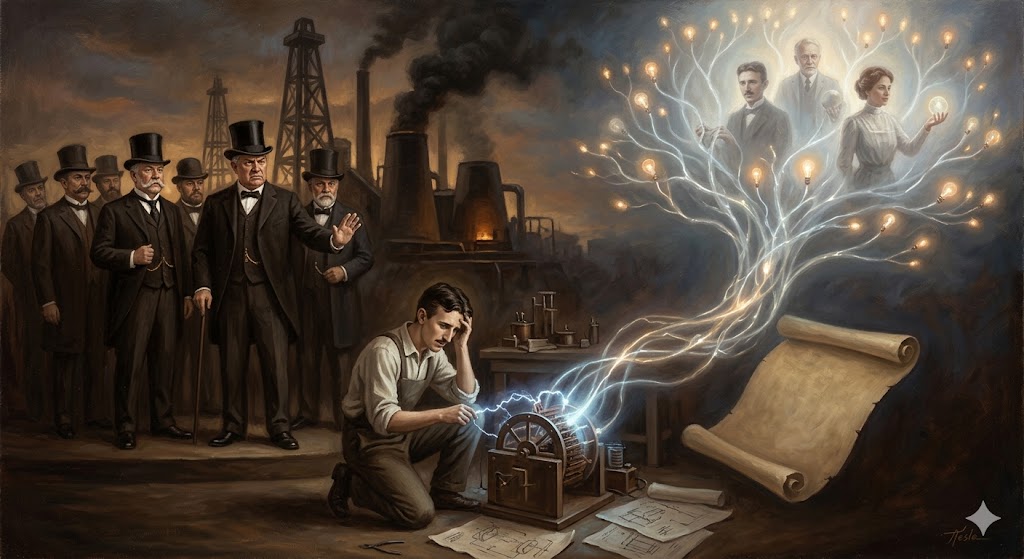 A profecia de Nikola Tesla sobre as tecnologias suprimidas e seu inevitável triunfo. 2