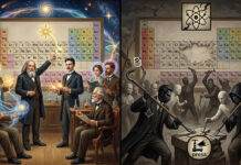 Por que o éter foi removido da famosa “Tabela Periódica” de Dmitri Mendeleev?