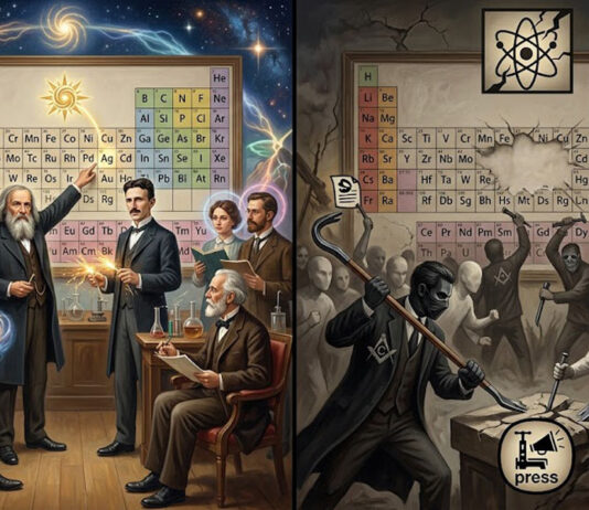 Por que o éter foi removido da famosa “Tabela Periódica” de Dmitri Mendeleev?