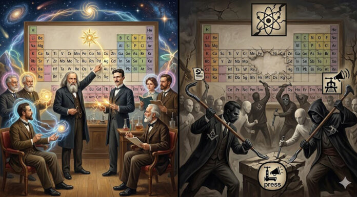 Por que o éter foi removido da famosa “Tabela Periódica” de Dmitri Mendeleev?