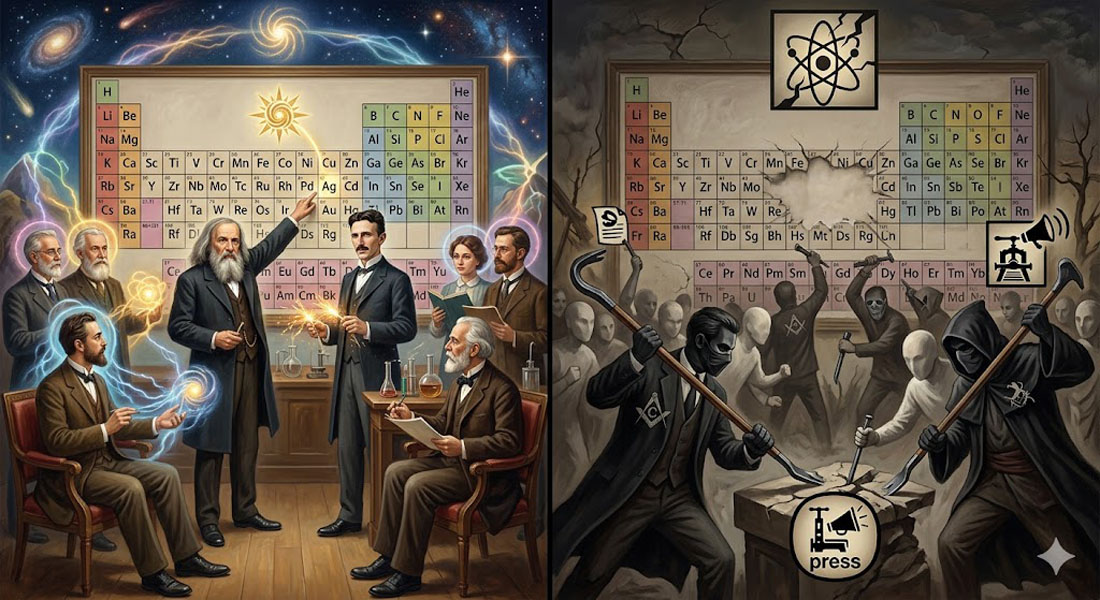 Por que o éter foi removido da famosa “Tabela Periódica” de Dmitri Mendeleev? 4