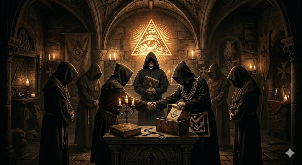 O poder oculto que se infiltrou na Maçonaria: Os jesuítas Illuminati! 1
