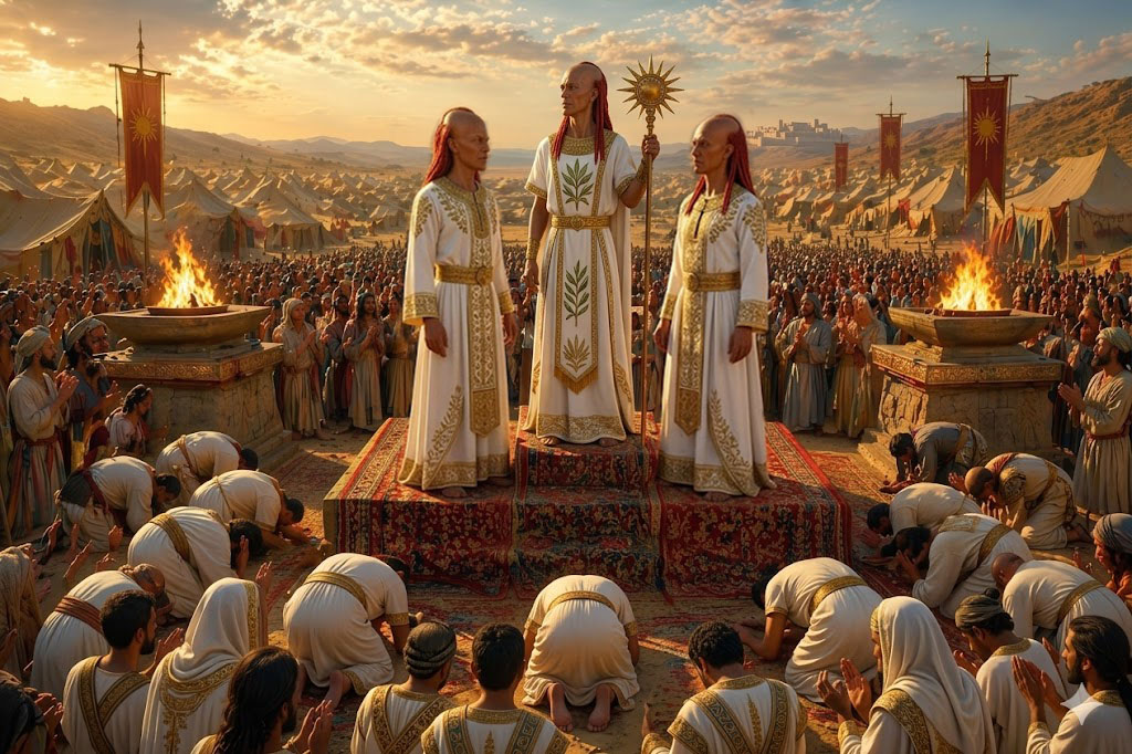 O conceito dos judeus como o "povo escolhido" foi uma ferramenta de engenharia social criada por sacerdotes atonistas exilados. 1