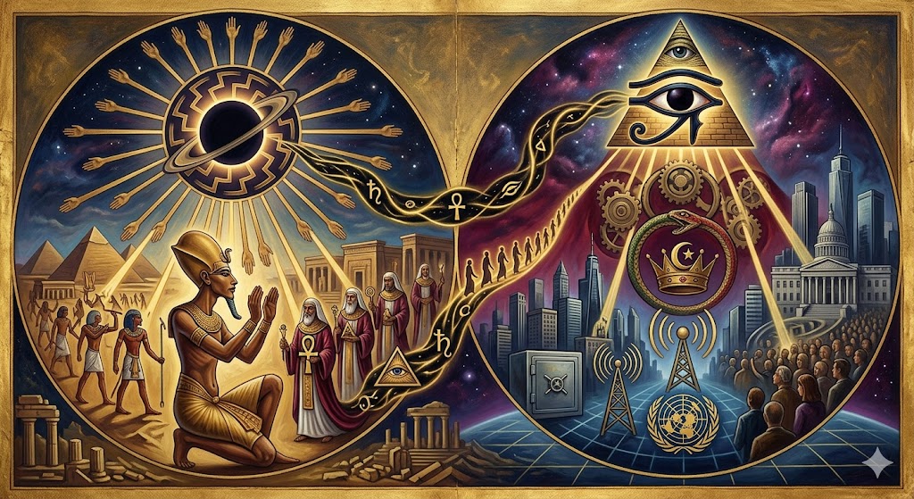 A linhagem das sombras: Como o Culto do Sol Negro de Akhenaton se tornou a Cabala Illuminati, segundo Michael Tsarion 2