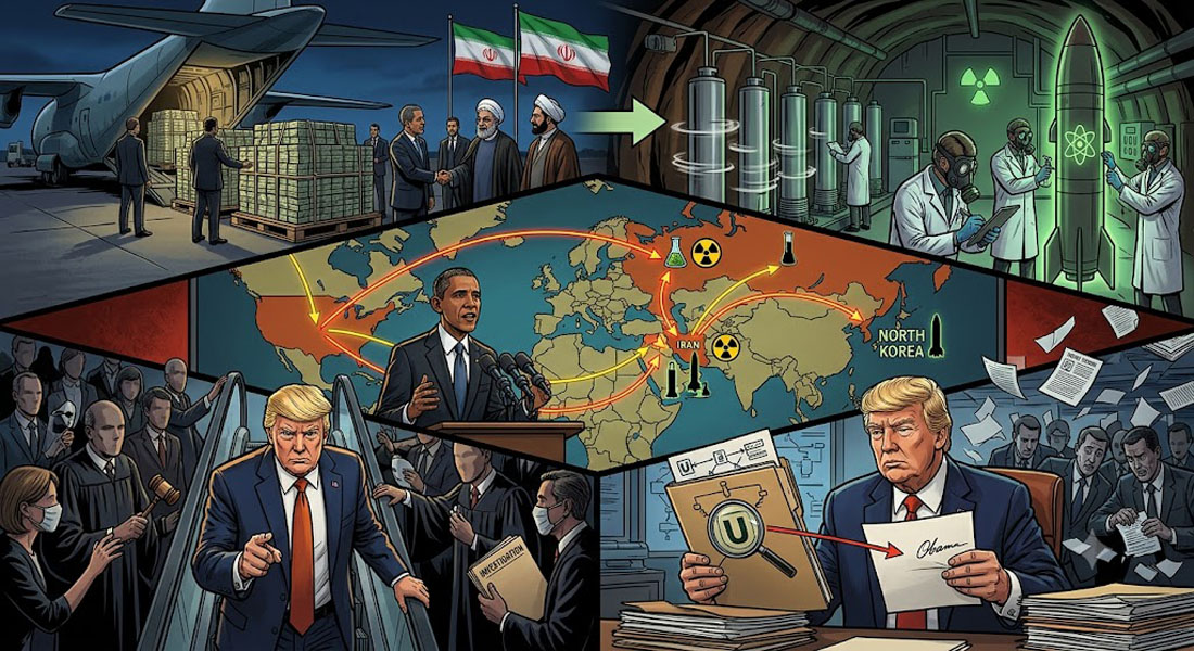 Rastros de urânio no Irã: O plano de Trump é destruir as armas nucleares do Deep State e prender Obama. 1