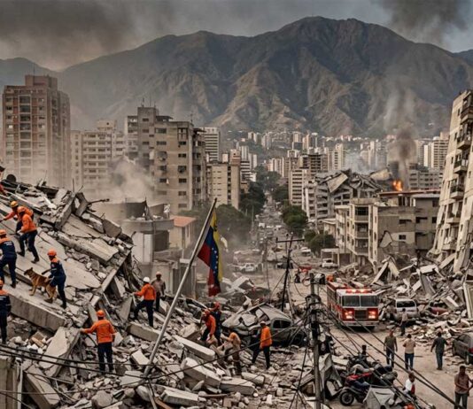 Armas tectônicas causaram o maior terremoto consecutivo na Venezuela?